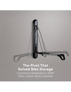 Soporte Vertical para Bicicletas Steadyrack ProFlex Wide - Ahorra Espacio 2