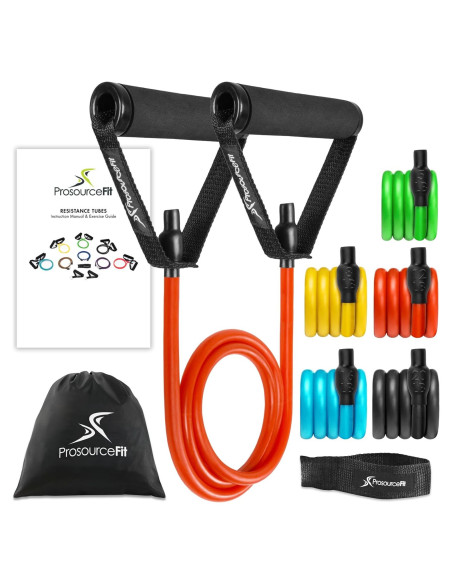 Banda de Resistencia ProsourceFit 5-8 LB Verde con Ancla