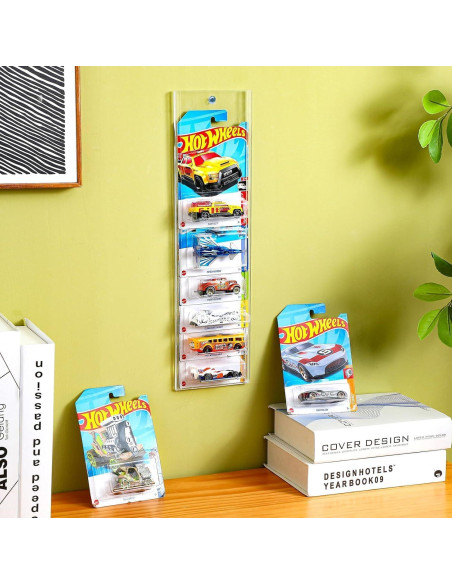 Estuche de Exhibición para Autos de Juguete THRSEELY 6 Pcs