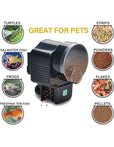 Dispensador Automático de Comida para Peces Lychee AF-2003