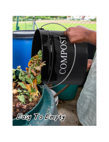 Contenedor de Compostaje Candco 3.6 kg con Tapa y Filtros