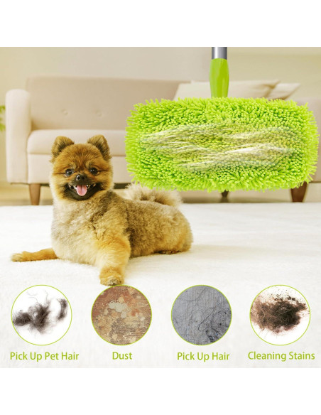 Almohadillas de Mopa Reutilizables Unoutur 6 Piezas Microfibra