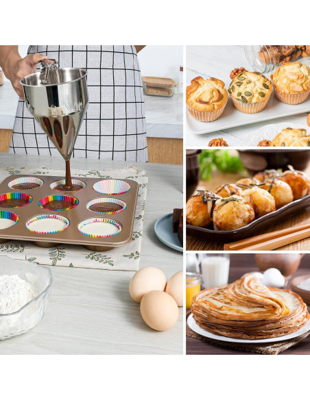 Dispensador de Masa MyLifeUNIT Acero Inoxidable 600ml