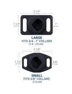 Soporte Personalizado para Airtag GoTags - Collar de Perro 2