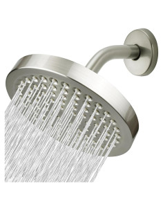 Cabezal de Ducha de Lluvia Nuodan 15.24 cm con Brazo de 15.24 cm