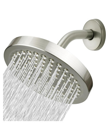 Cabezal de Ducha de Lluvia Nuodan 15.24 cm con Brazo de 15.24 cm