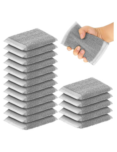 Esponjas de Acero Inoxidable Thyle - Paquete de 8 Unidades