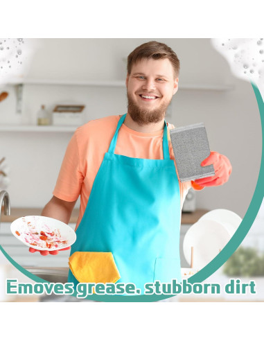 Esponjas de Acero Inoxidable Thyle - Paquete de 8 Unidades