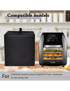 Funda para Freidora de Aire CouldyCasi 10L Nylon Impermeable 2