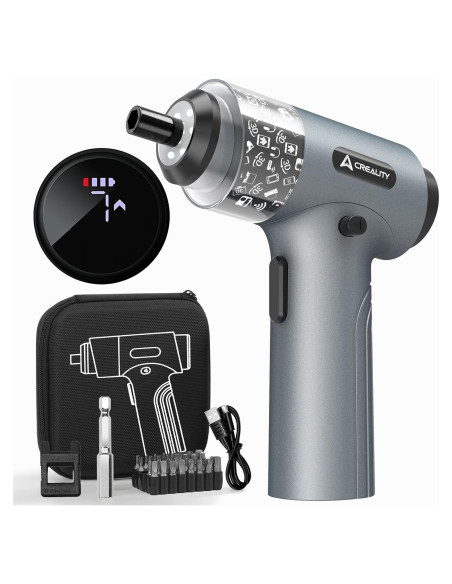 Destornillador Eléctrico Creality 33 en 1 Inalámbrico LED