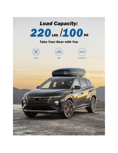 Barras Transversales JOYTUTUS para Hyundai Tucson 2022-2025 100 kg 2