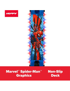 Patinete en Línea Huffy Spider-Man Iluminado 2 Ruedas 5+ Años 2