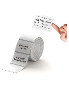 Cinta de Etiquetas NIIMBOT 40x30mm Transparente 230 Etiquetas