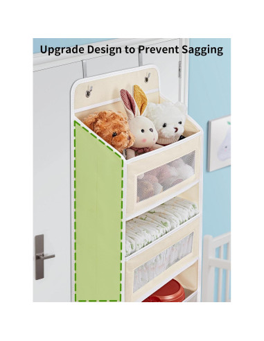 Organizador Colgante JARLINK 5 Estantes Beige 20 kg