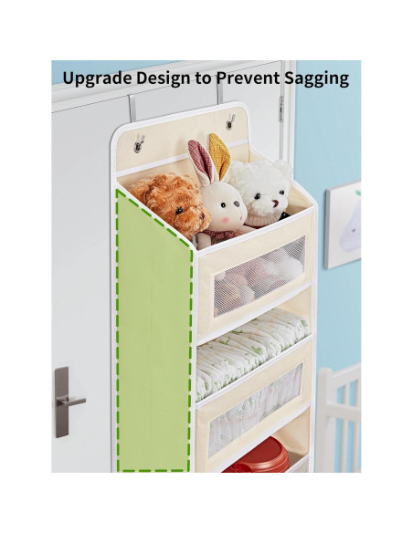 Organizador Colgante JARLINK 5 Estantes Beige 20 kg