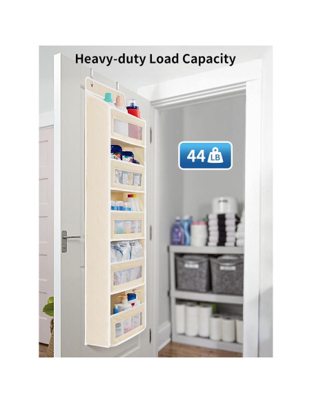 Organizador Colgante JARLINK 5 Estantes Beige 20 kg