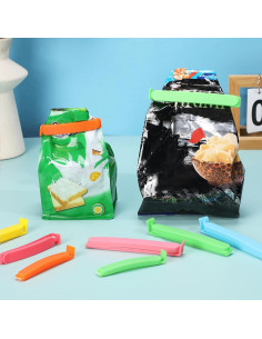 38 Clips de Sellado de Plástico ANPHSIN para Alimentos 2