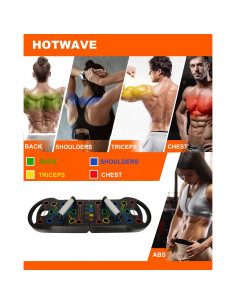 HOTWAVE Equipo de Ejercicio Portátil 20 en 1 con Accesorios 2