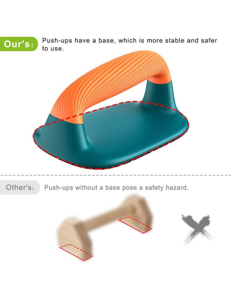 Barras de Flexiones Dolibest con Mangos Ergonómicos 2PCS