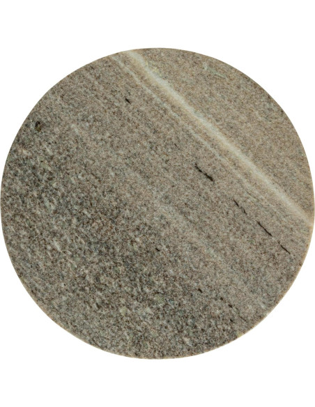 Tabla de Charcutería Redonda de Mármol Beige 28 cm Creative Co-Op