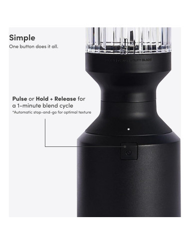 Licuadora de Mostrador BEAST Mega 1200W Negra 1000ml