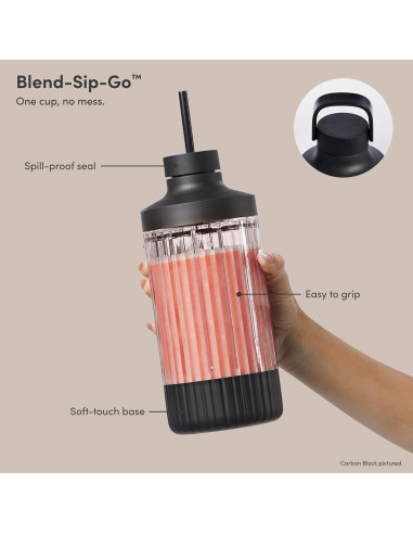 Licuadora de Mostrador BEAST Mega 1200W Negra 1000ml