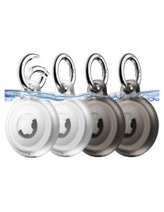 Funda Impermeable JETech para AirTag - 4 Piezas Antirayaduras