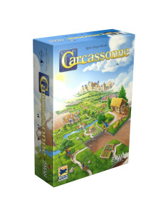 Juego de Mesa Carcassonne Z-Man - Estrategia Medieval 2-5 Jugadores