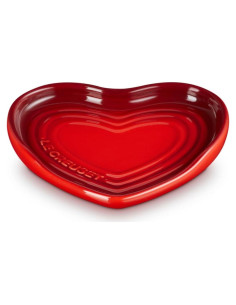 Reposa Cucharas Cerámica Le Creuset Corazón 12.7 cm Cerise