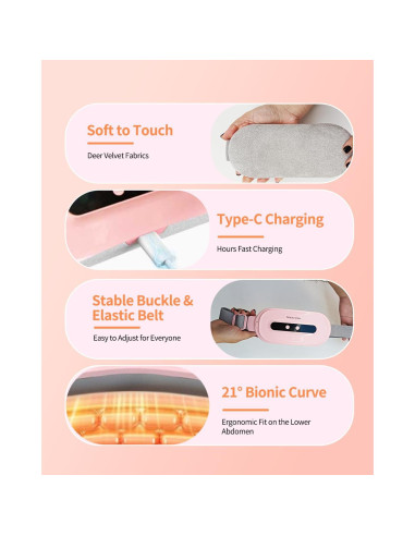 Almohadilla Calefactora Portátil HAINAN SHUMAI 3 Niveles Calor