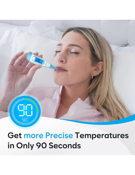 Termómetro Basal Digital Easy@Home EBT-100B Alta Precisión