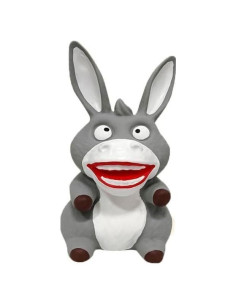 Juguete antiestrés Burro de Boca Grande SUPIN - Gris