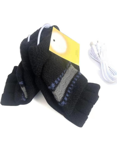 Guantes Calentados USB Kbinter para Invierno - Mitad de Dedo