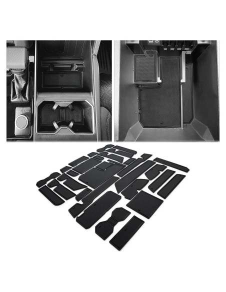 Insertos para Portavasos Auovo Toyota Tundra 2022-2025, 31 Piezas Insertos para Portavasos Auovo Toyota Tundra 2022-2025, 31 Piezas
