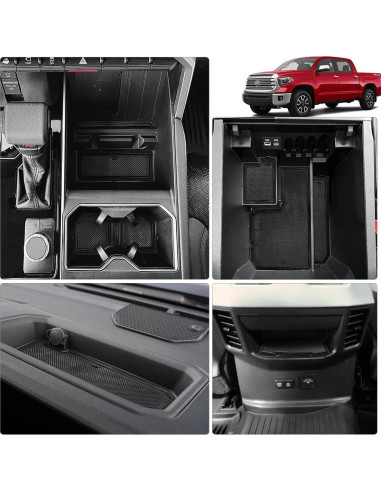 Insertos para Portavasos Auovo Toyota Tundra 2022-2025, 31 Piezas