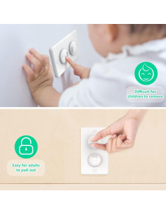 Cubiertas de Enchufes a Prueba de Niños Haihua 32 Unidades 2