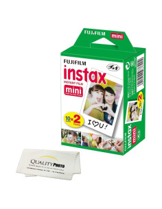 Película Instantánea Fujifilm Instax Mini 20 Hojas + Paño