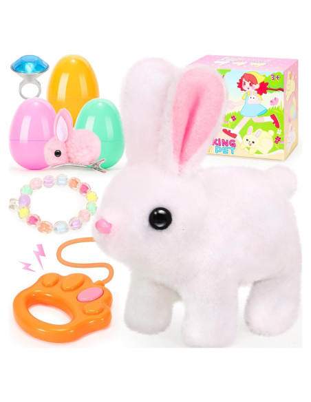 Conejo de Peluche Interactivo CatchCute con Control Remoto