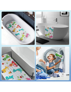 Alfombra de Baño Antideslizante Tubozadi Dinos 101.6x40.6cm 2