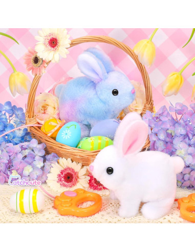 Conejo de Peluche Interactivo CatchCute con Control Remoto