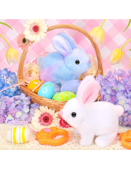 Conejo de Peluche Interactivo CatchCute con Control Remoto