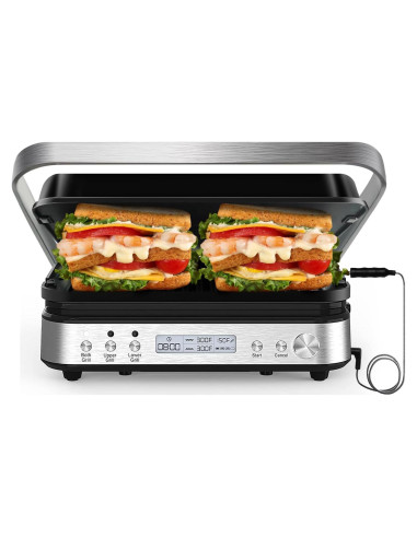 Parrilla y Plancha de Contacto CATTLEMAN CUISINE 1600W