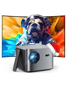 Proyector Groview C26 4K WiFi Bluetooth 500 ANSI para Exterior