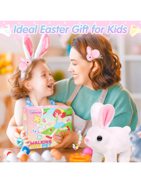 Conejo de Peluche Interactivo CatchCute con Control Remoto