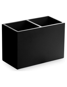 Organizador Multiusos BINO 2 Compartimentos Negro Mate
