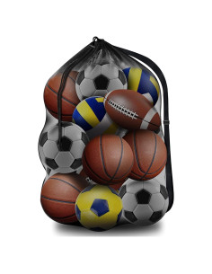 Bolsa de Deporte Extra Grande BROTOU 40x30 cm Malla Ajustable