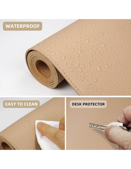 Alfombrilla de Escritorio AFIING 119x43 cm Doble Cara Impermeable