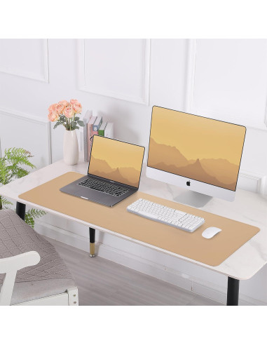 Alfombrilla de Escritorio AFIING 119x43 cm Doble Cara Impermeable