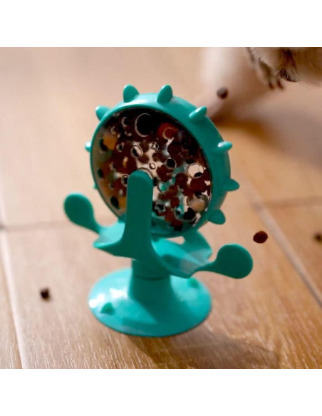 Dispensador de Golosinas para Gatos OwnLifeYF Molino de Viento