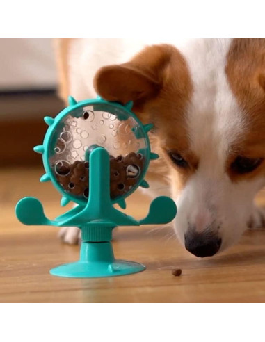 Dispensador de Golosinas para Gatos OwnLifeYF Molino de Viento